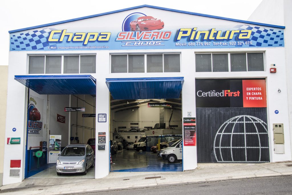 chapa y pintura Silverio e hijos s.l